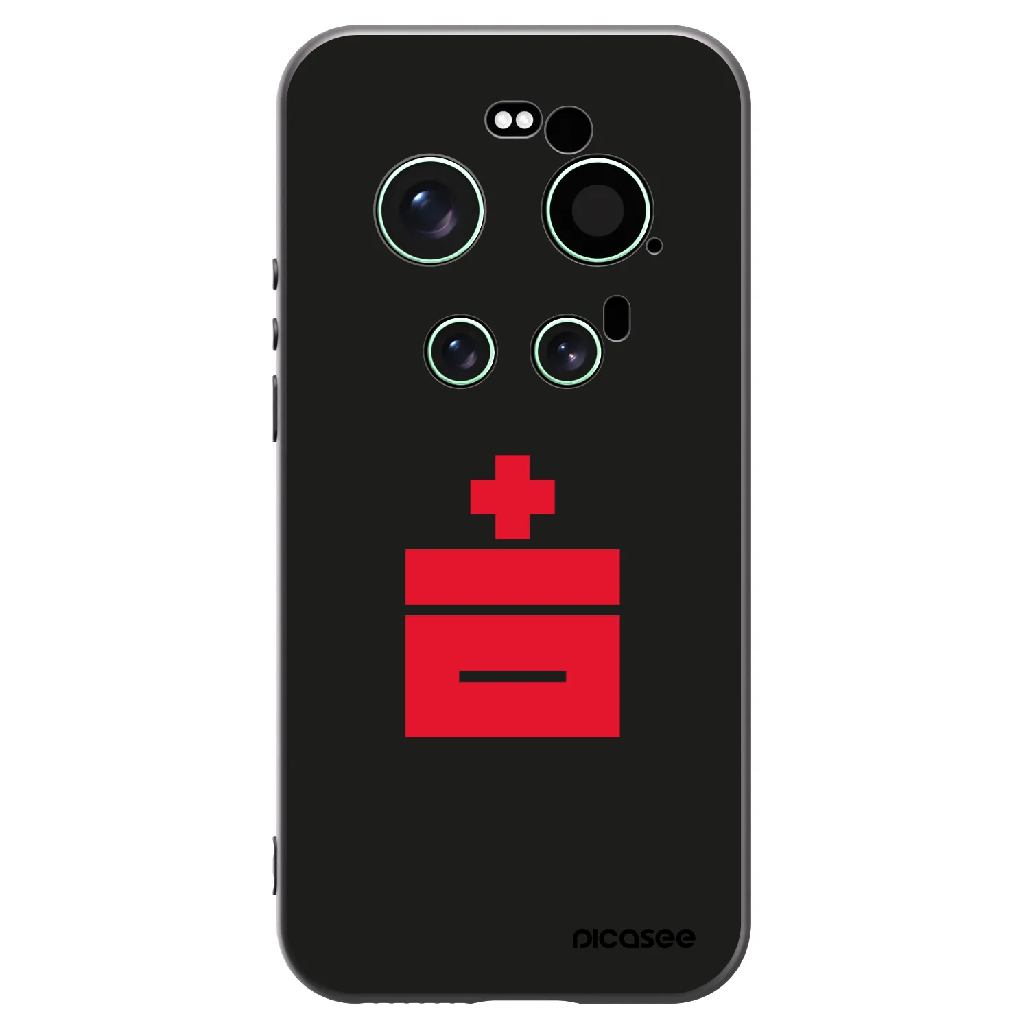 Picasee crna silikonska maskica za Xiaomi 17 Ultra - Le Plastenciaga