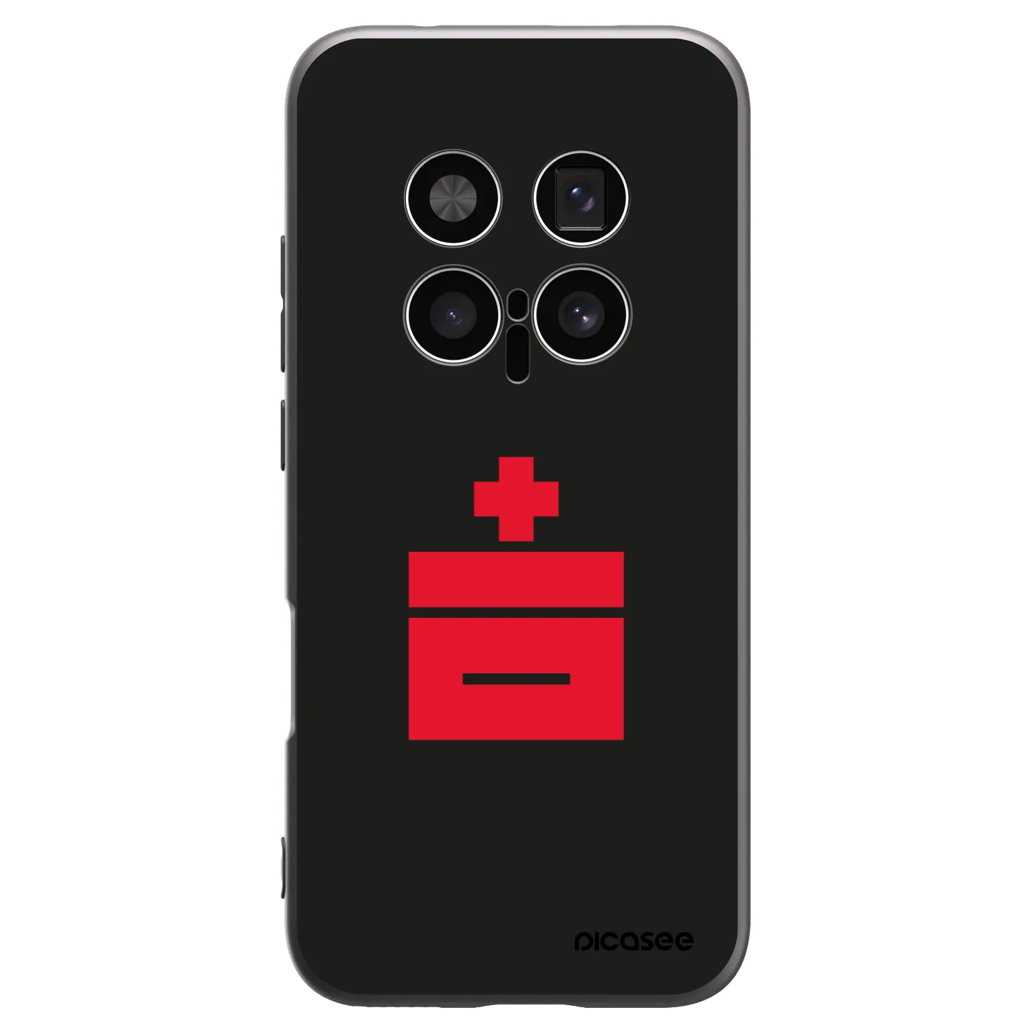 Picasee crna silikonska maskica za Honor Magic8 Pro 5G - Le Plastenciaga
