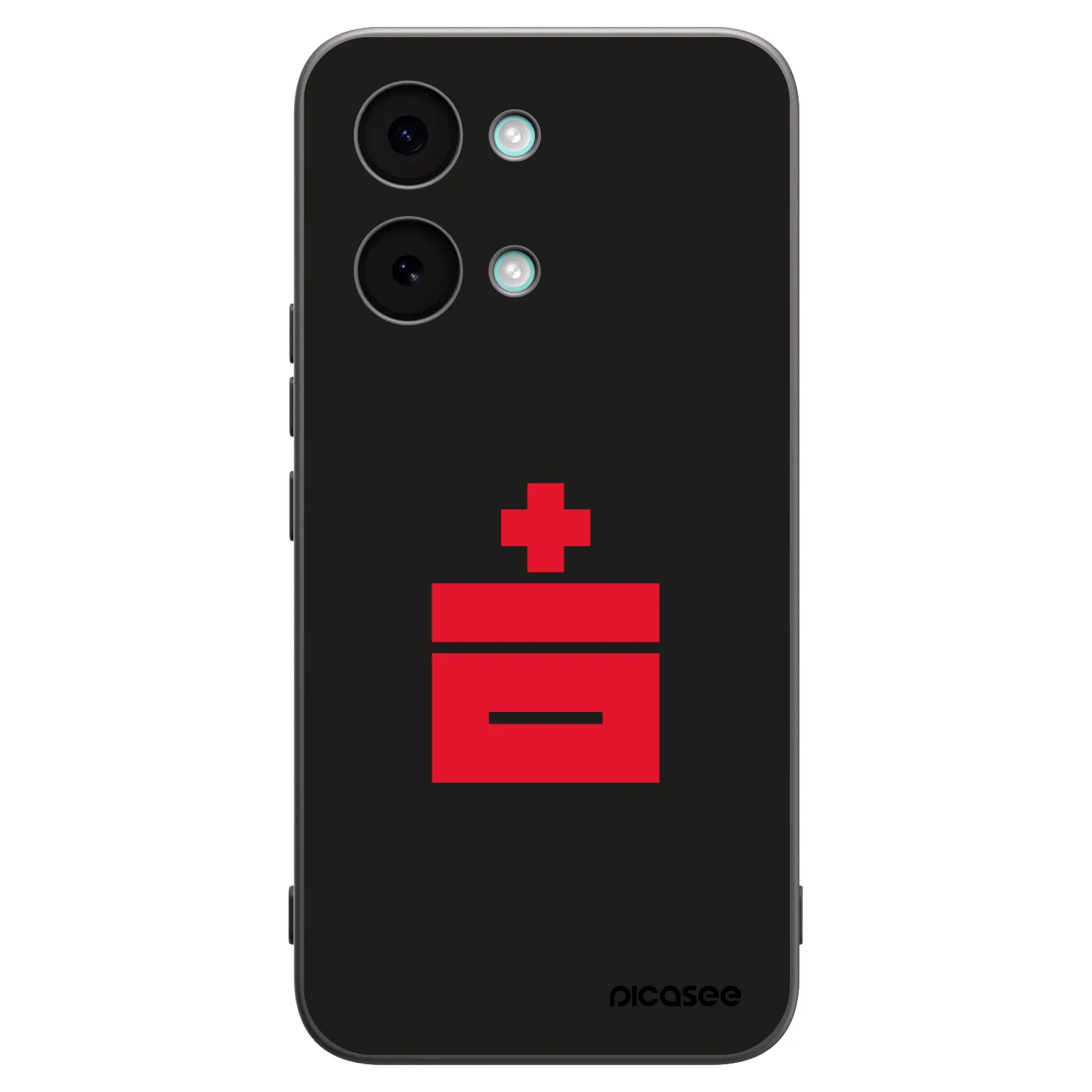 Picasee crna silikonska maskica za Xiaomi Poco X8 Pro Max - Le Plastenciaga
