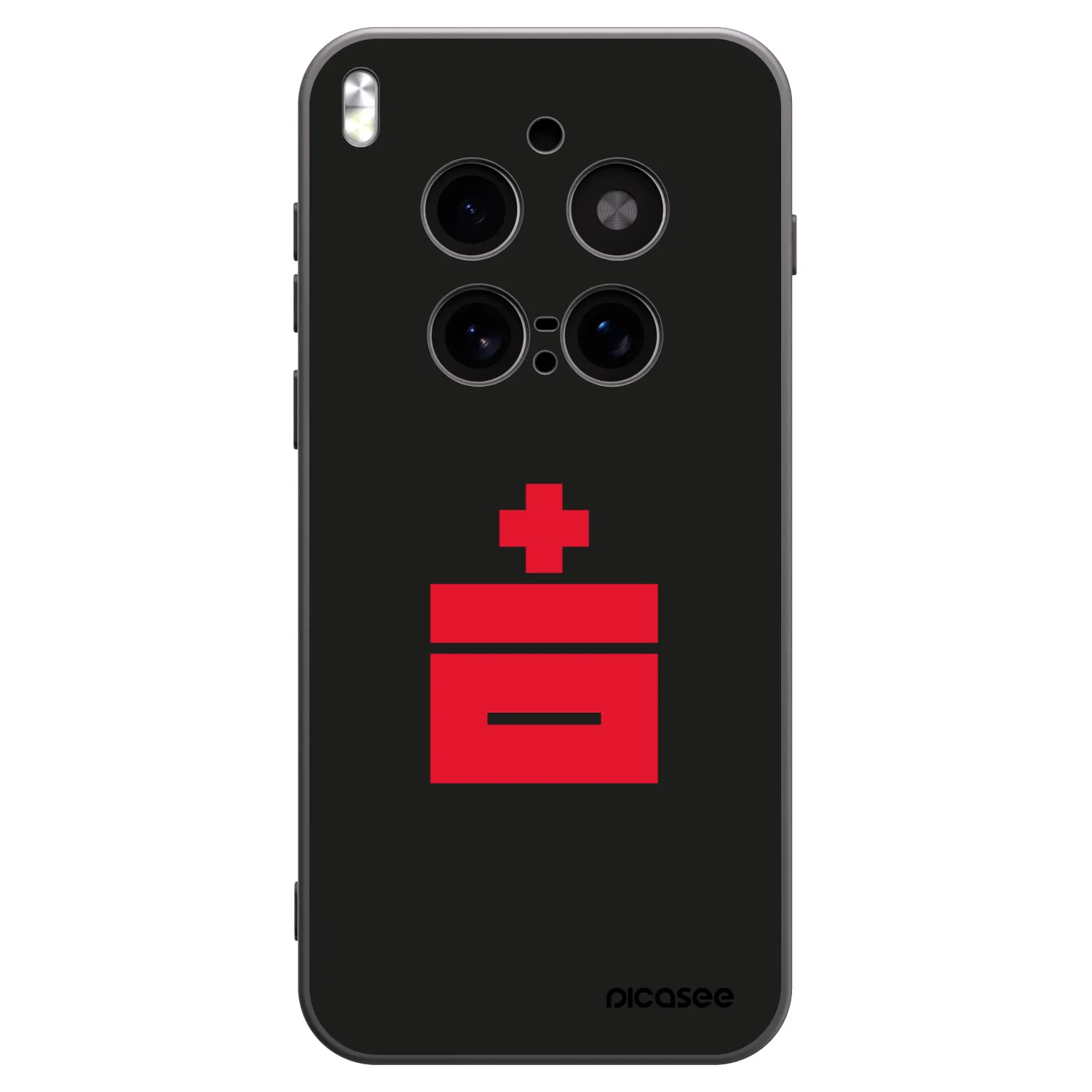 Picasee crna silikonska maskica za Vivo X300 Pro - Le Plastenciaga