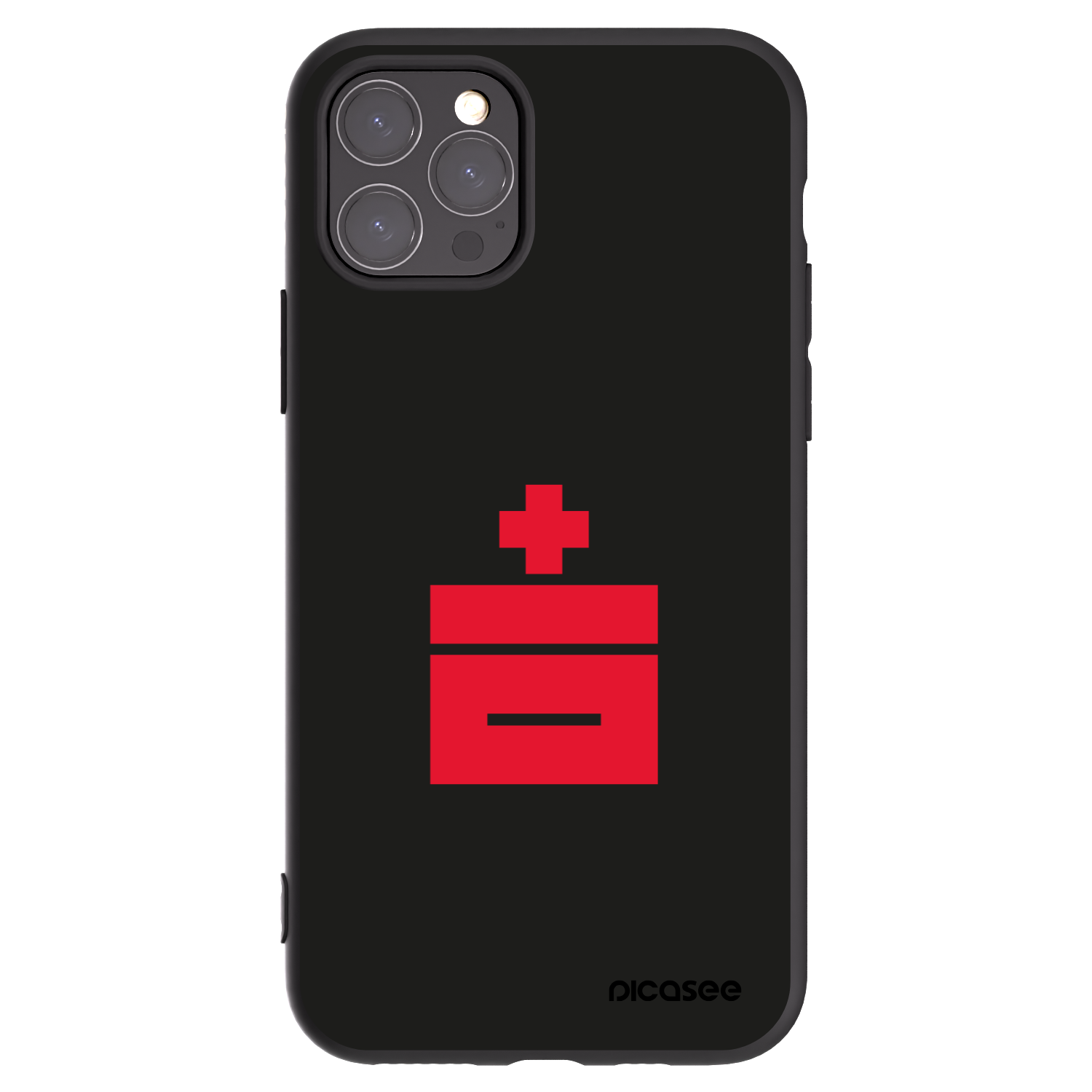 Picasee crna silikonska maskica za Apple iPhone 11 Pro - Le Plastenciaga