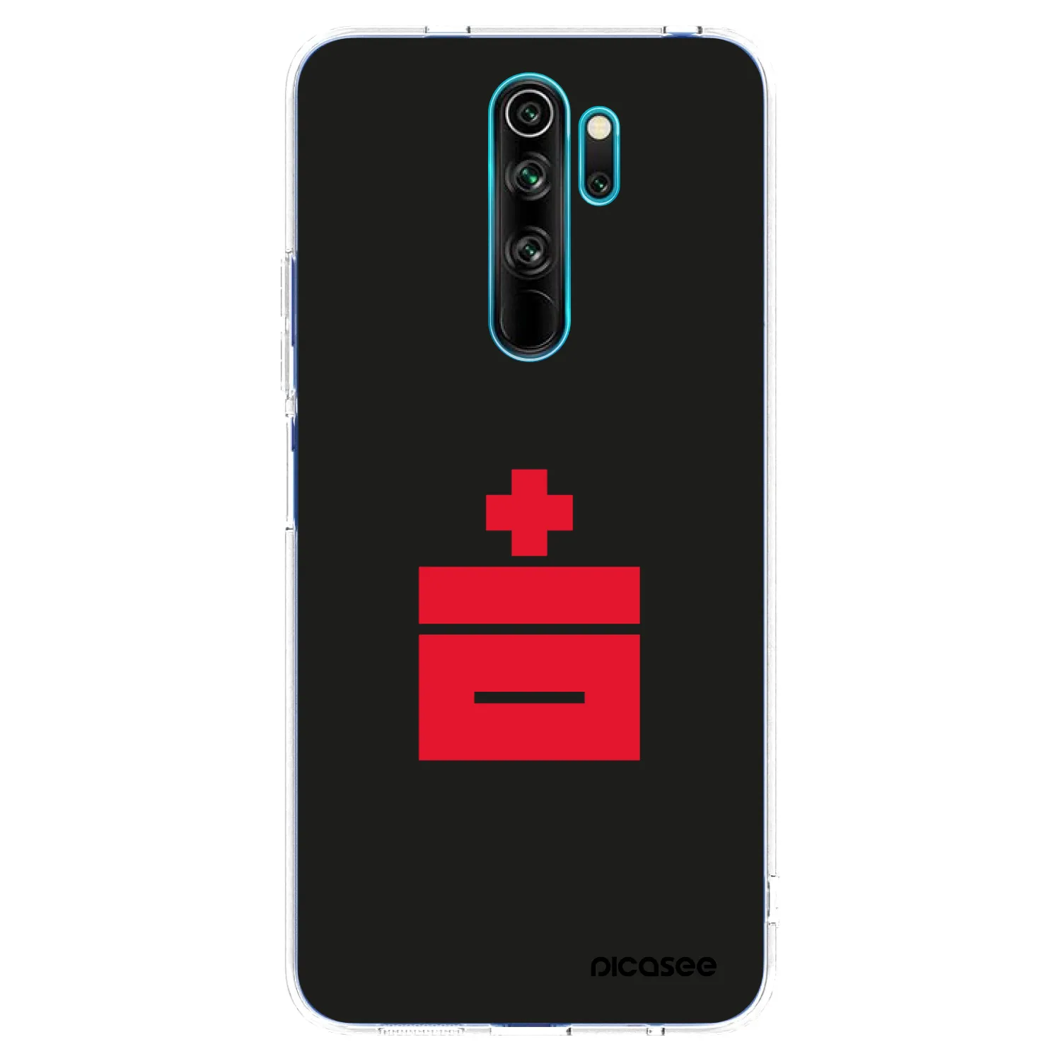 Picasee silikonska prozirna maskica za Xiaomi Redmi Note 8 Pro - Le Plastenciaga