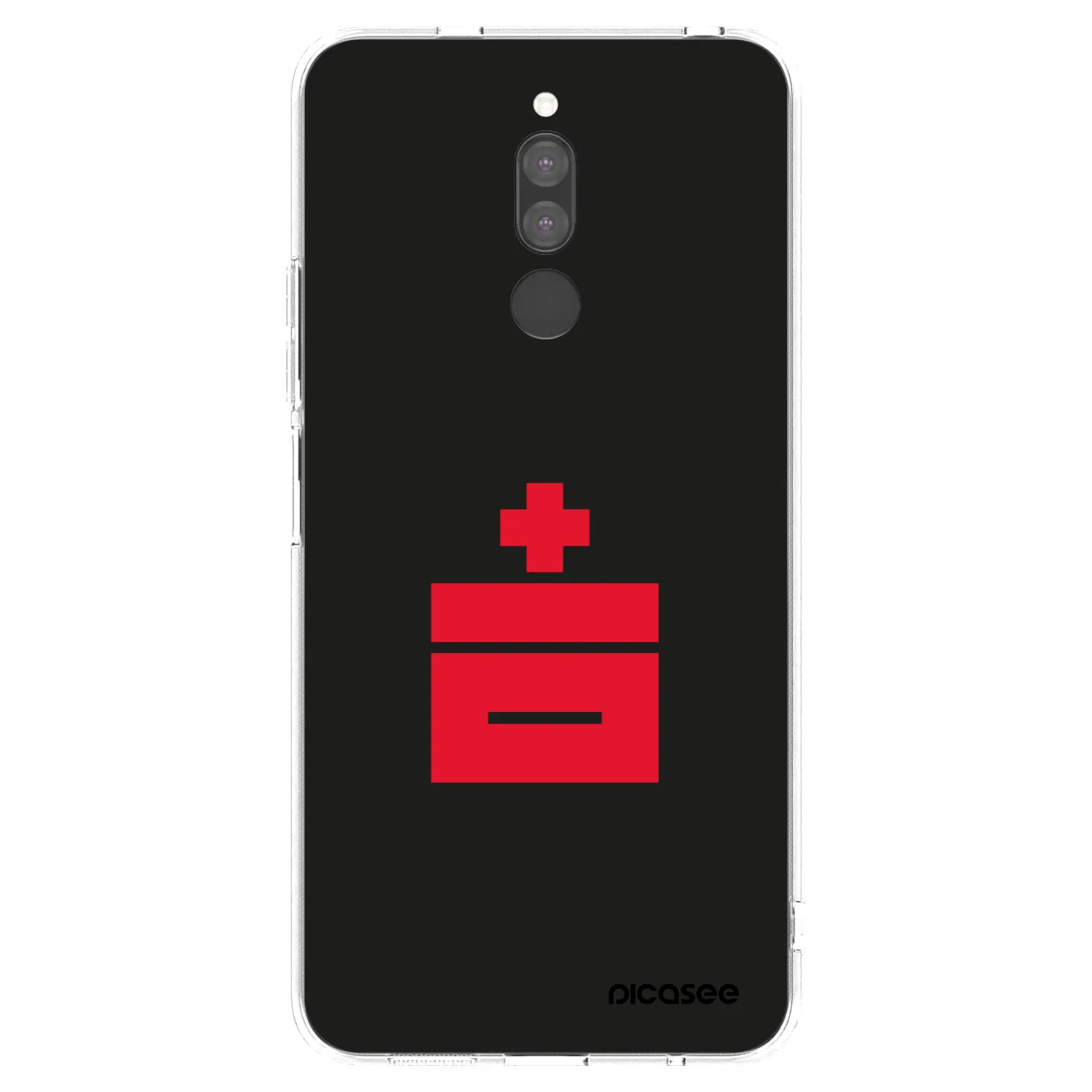 Picasee silikonska prozirna maskica za Xiaomi Redmi 8 - Le Plastenciaga