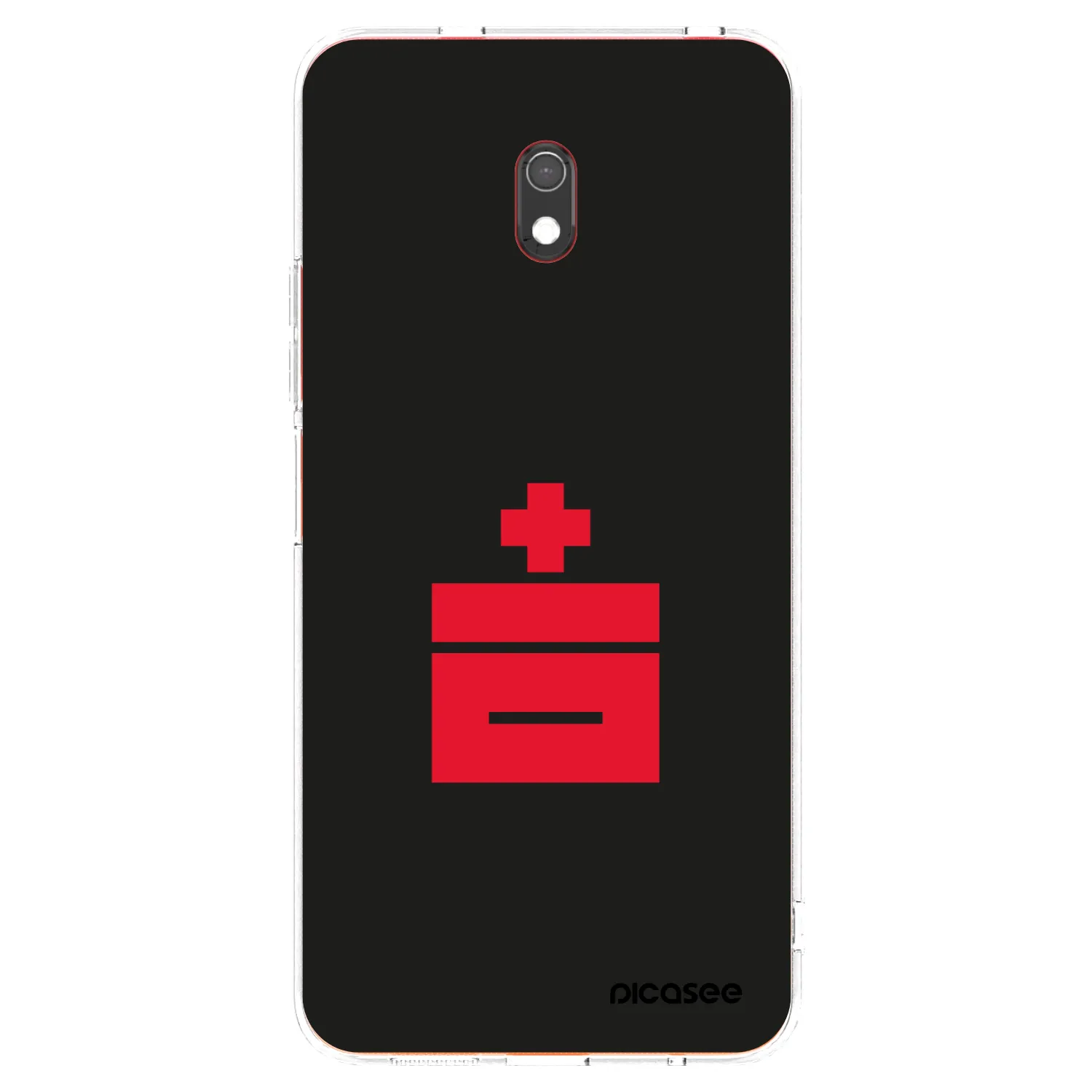 Picasee silikonska prozirna maskica za Xiaomi Redmi 8A - Le Plastenciaga