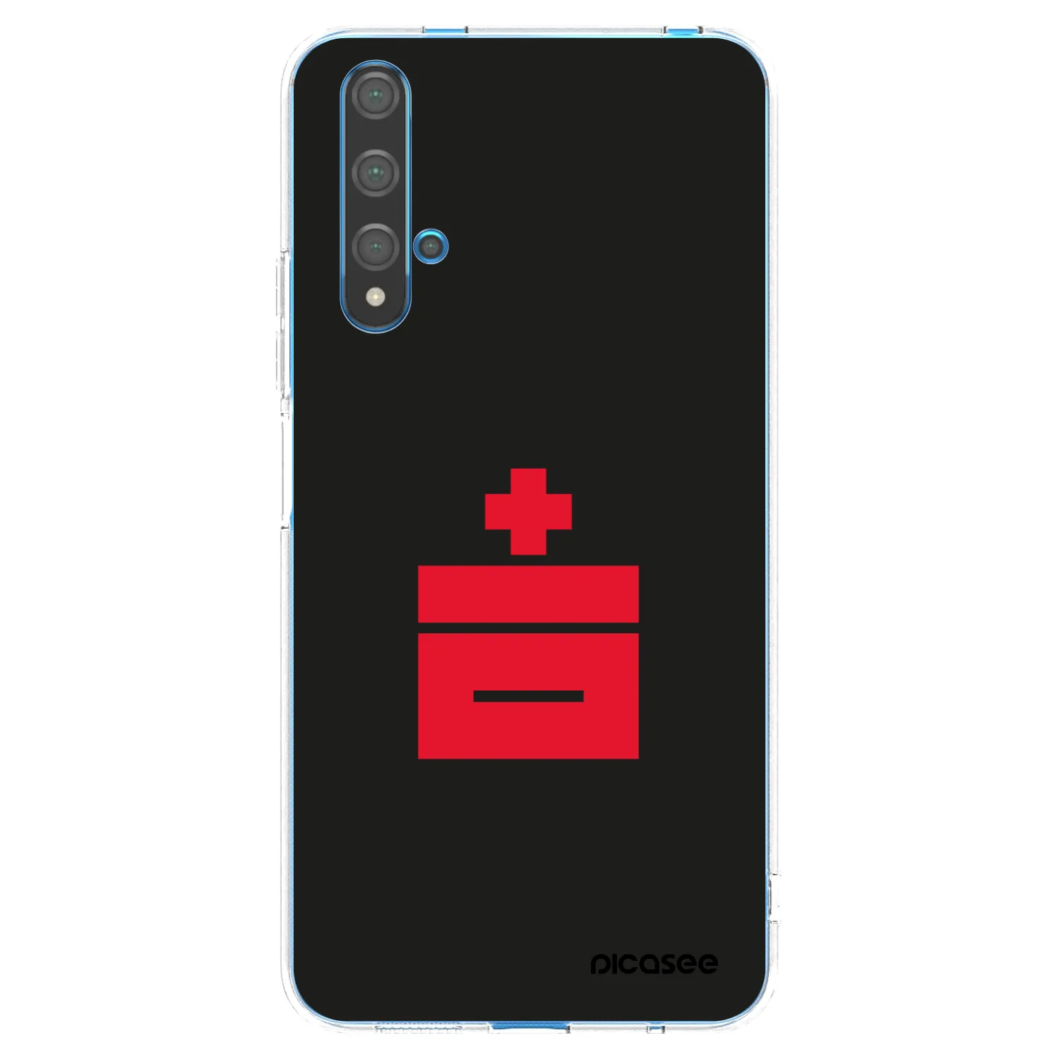 Picasee silikonska prozirna maskica za Huawei Nova 5T - Le Plastenciaga