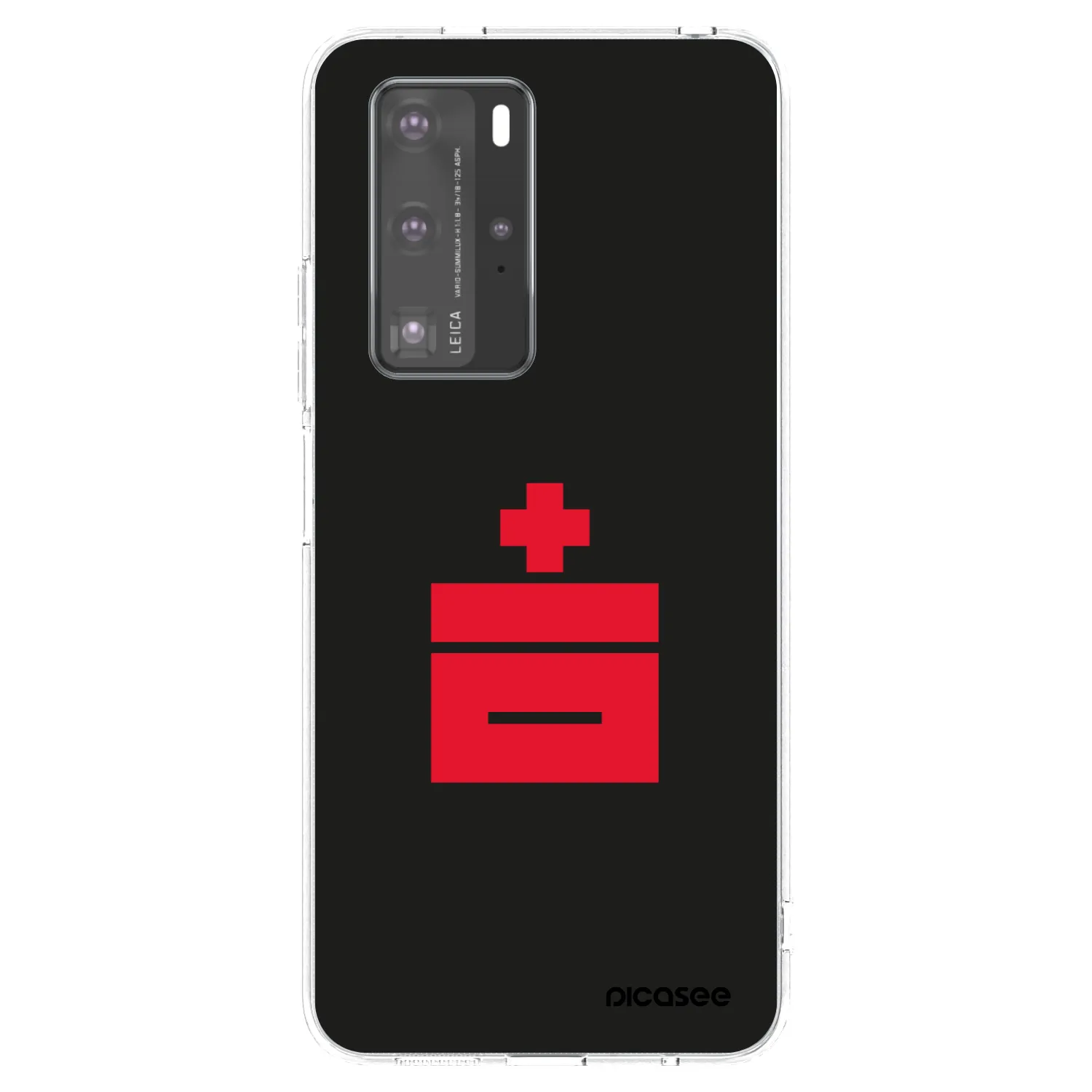 Picasee silikonska prozirna maskica za Huawei P40 Pro - Le Plastenciaga