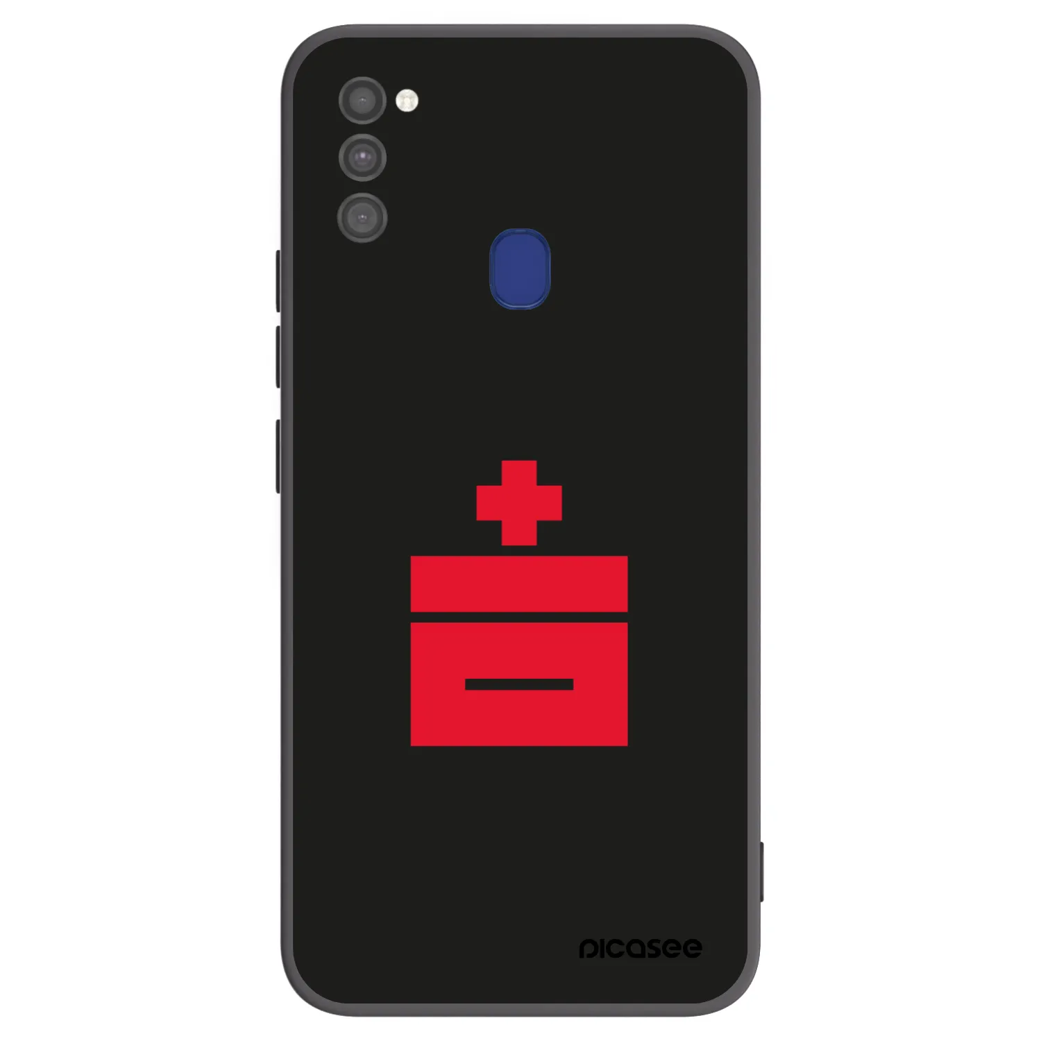 Picasee crna silikonska maskica za Samsung Galaxy M21 M215F - Le Plastenciaga