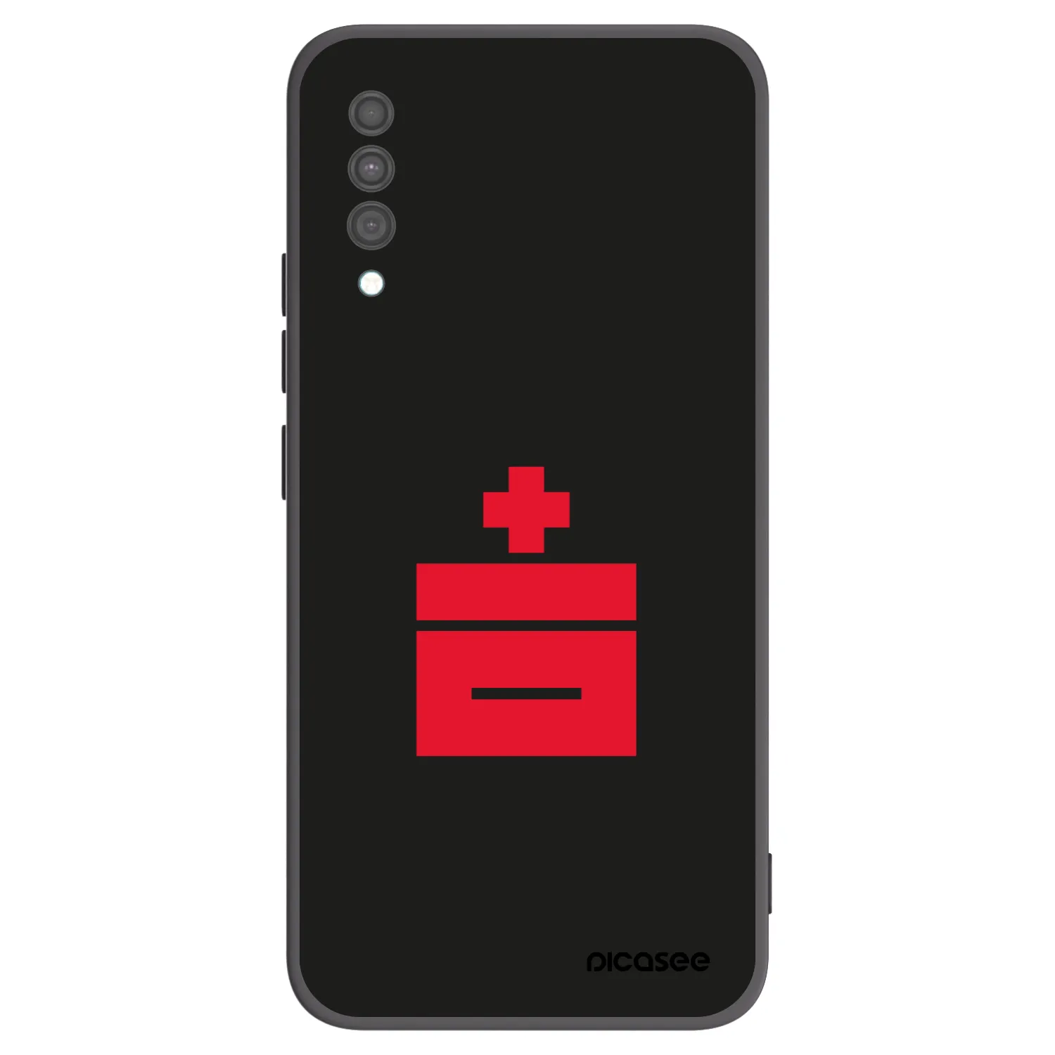 Picasee crna silikonska maskica za Samsung Galaxy A30s A307F - Le Plastenciaga