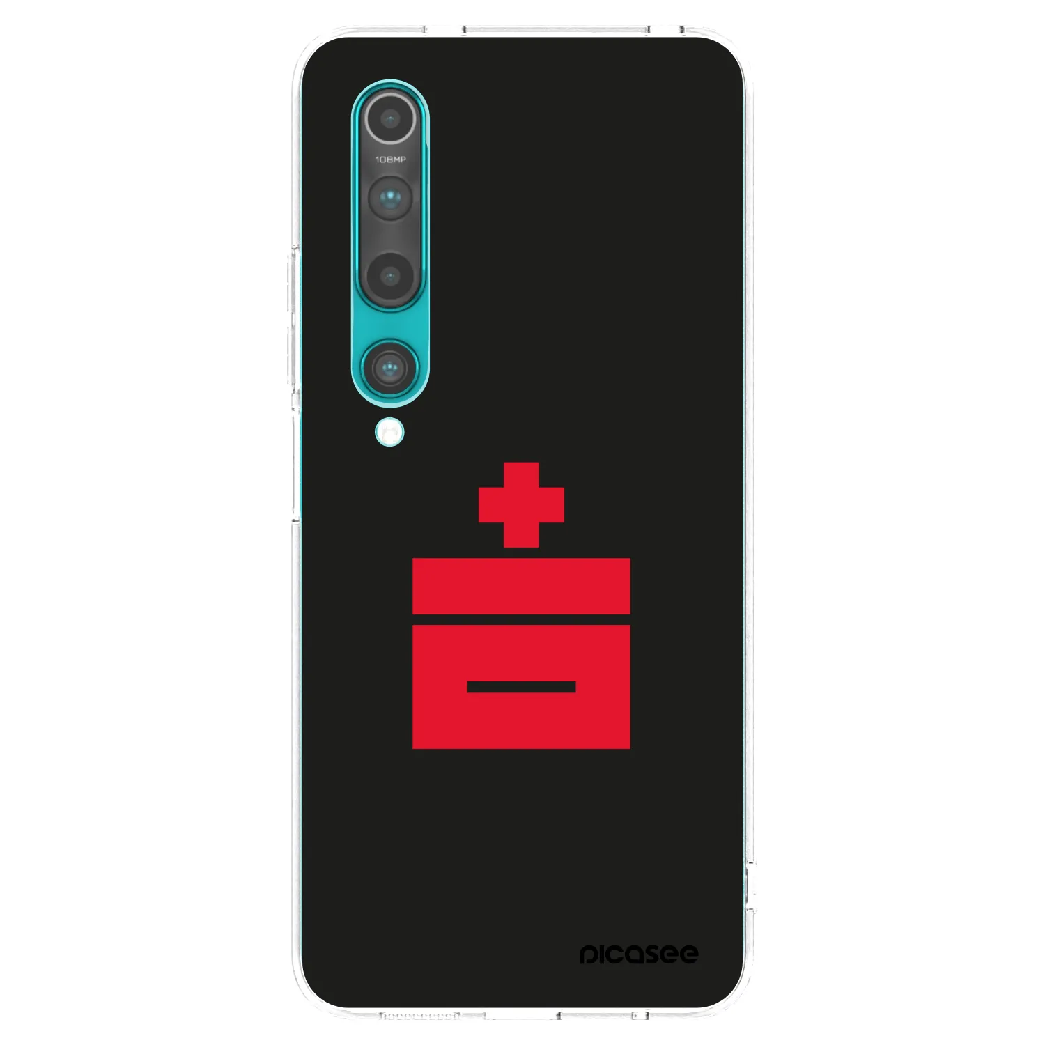 Picasee silikonska prozirna maskica za Xiaomi Mi 10 - Le Plastenciaga