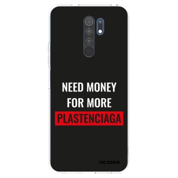 Picasee silikonska prozirna maskica za Xiaomi Redmi 9 - More PLASTENCIAGA