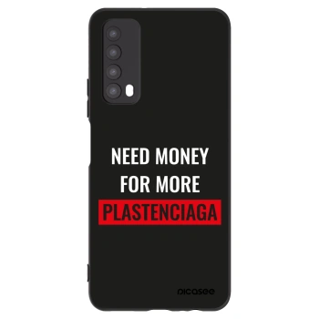 Picasee crna silikonska maskica za Huawei P Smart 2021 - More PLASTENCIAGA