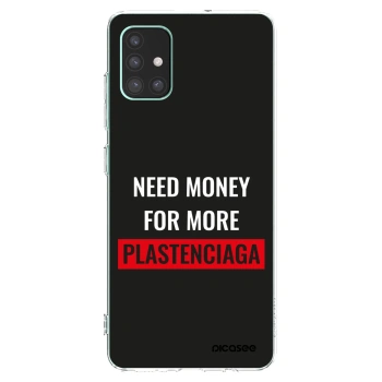 Picasee silikonska prozirna maskica za Samsung Galaxy M51 M515F - More PLASTENCIAGA