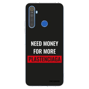 Picasee silikonska prozirna maskica za Realme 5 - More PLASTENCIAGA
