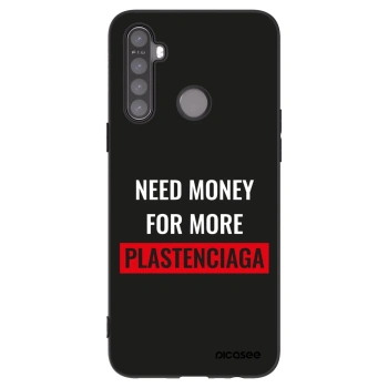 Picasee crna silikonska maskica za Realme 5 - More PLASTENCIAGA