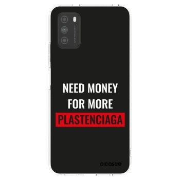 Picasee silikonska prozirna maskica za Xiaomi Poco M3 - More PLASTENCIAGA