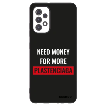 Picasee crna silikonska maskica za Samsung Galaxy A32 5G A326B - More PLASTENCIAGA