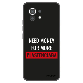 Picasee crna silikonska maskica za Xiaomi Mi 11 - More PLASTENCIAGA