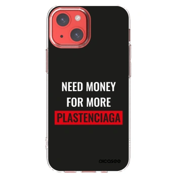 Picasee silikonska prozirna maskica za Apple iPhone 13 mini - More PLASTENCIAGA