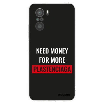 Picasee silikonska prozirna maskica za Xiaomi Poco F3 - More PLASTENCIAGA