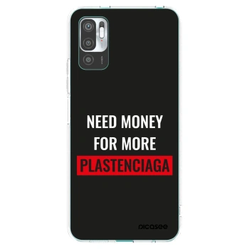 Picasee silikonska prozirna maskica za Xiaomi Redmi Note 10 5G - More PLASTENCIAGA