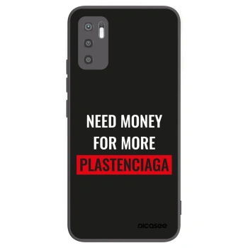 Picasee crna silikonska maskica za Xiaomi Redmi Note 10 5G - More PLASTENCIAGA