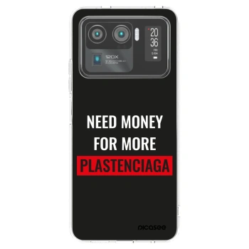 Picasee silikonska prozirna maskica za Xiaomi Mi 11 Ultra - More PLASTENCIAGA