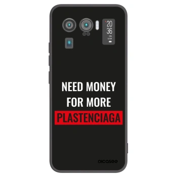 Picasee crna silikonska maskica za Xiaomi Mi 11 Ultra - More PLASTENCIAGA