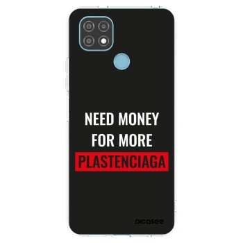 Picasee silikonska prozirna maskica za Realme C21 - More PLASTENCIAGA