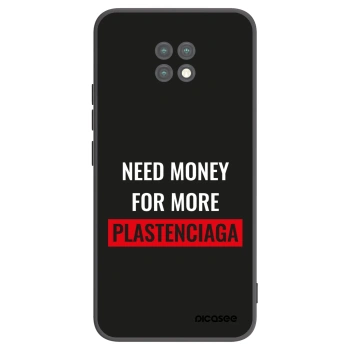 Picasee crna silikonska maskica za Xiaomi Redmi Note 9T - More PLASTENCIAGA