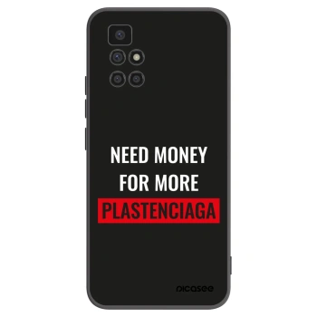 Picasee crna silikonska maskica za Xiaomi Redmi 10 - More PLASTENCIAGA