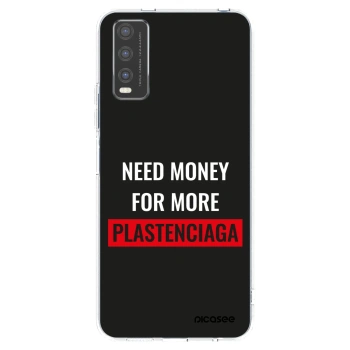 Picasee silikonska prozirna maskica za Vivo Y20s - More PLASTENCIAGA