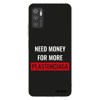 Picasee silikonska prozirna maskica za Xiaomi Poco M3 Pro 5G - More PLASTENCIAGA