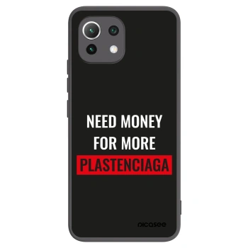 Picasee crna silikonska maskica za Xiaomi 11 Lite 5G NE - More PLASTENCIAGA