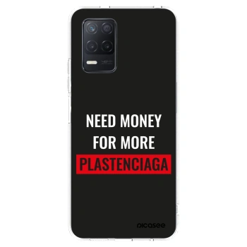 Picasee silikonska prozirna maskica za Realme 8 5G - More PLASTENCIAGA