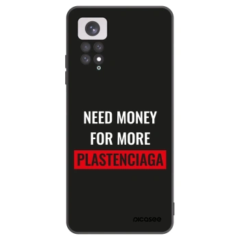 Picasee crna silikonska maskica za Xiaomi Redmi Note 11 - More PLASTENCIAGA
