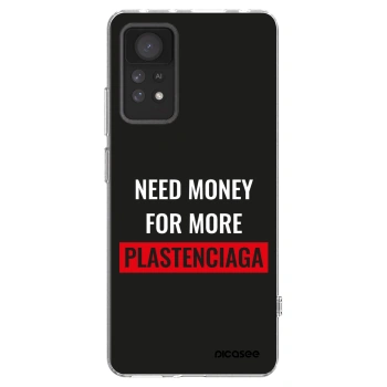 Picasee silikonska prozirna maskica za Xiaomi Redmi Note 11 Pro 5G - More PLASTENCIAGA
