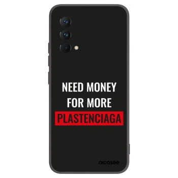 Picasee crna silikonska maskica za Realme GT Master Edition 5G - More PLASTENCIAGA