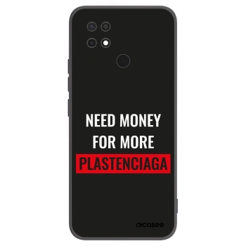 Picasee crna silikonska maskica za Xiaomi Redmi 10C - More PLASTENCIAGA