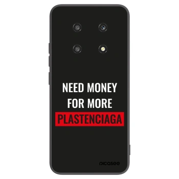 Picasee crna silikonska maskica za Honor Magic4 Lite 5G - More PLASTENCIAGA