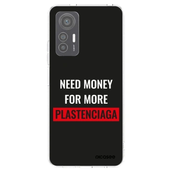 Picasee silikonska prozirna maskica za Xiaomi 12 Lite - More PLASTENCIAGA