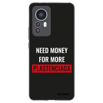 Picasee crna silikonska maskica za Xiaomi 12T - More PLASTENCIAGA