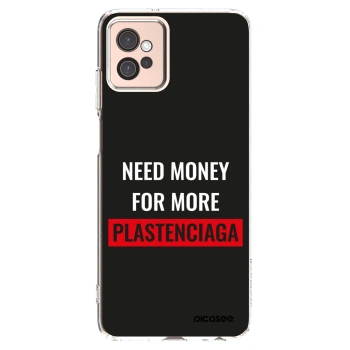 Picasee silikonska prozirna maskica za Motorola Moto G32 - More PLASTENCIAGA