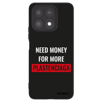 Picasee crna silikonska maskica za Honor X8a - More PLASTENCIAGA