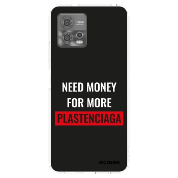 Picasee silikonska prozirna maskica za Motorola Moto G72 - More PLASTENCIAGA