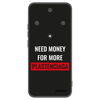 Picasee crna silikonska maskica za Honor Magic5 Lite 5G - More PLASTENCIAGA