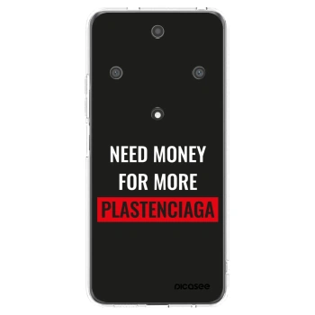 Picasee silikonska prozirna maskica za Honor Magic5 Lite 5G - More PLASTENCIAGA