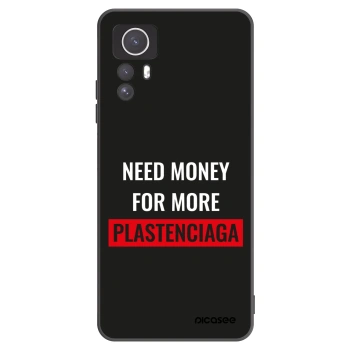 Picasee crna silikonska maskica za Xiaomi Redmi Note 12S - More PLASTENCIAGA
