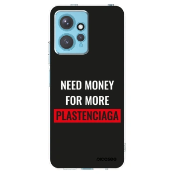 Picasee silikonska prozirna maskica za Xiaomi Redmi Note 12 4G - More PLASTENCIAGA