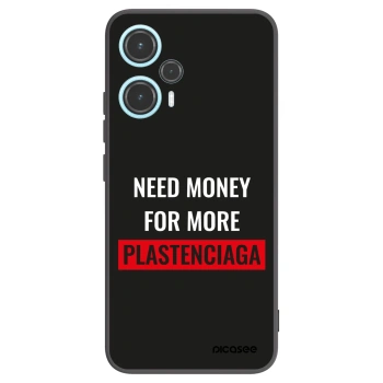 Picasee crna silikonska maskica za Xiaomi Poco F5 - More PLASTENCIAGA
