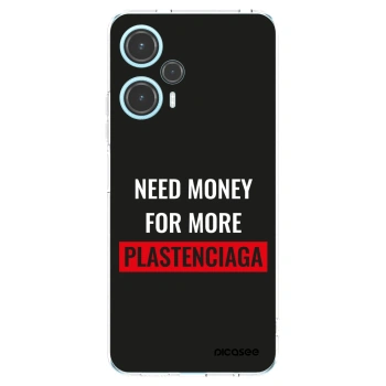 Picasee silikonska prozirna maskica za Xiaomi Poco F5 - More PLASTENCIAGA